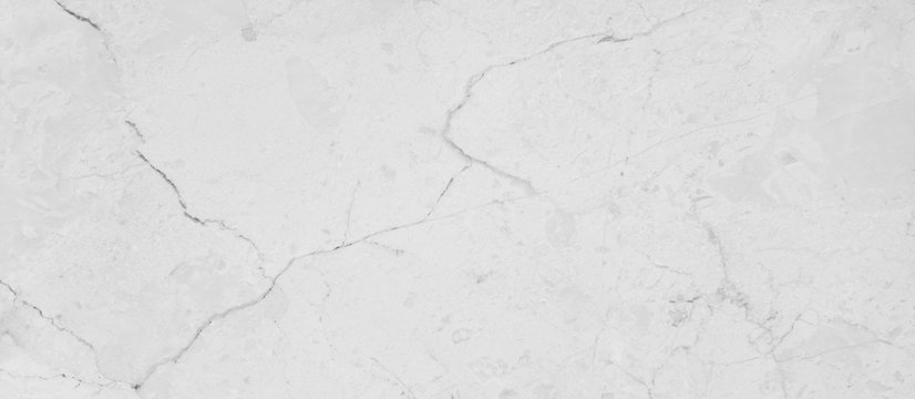 High quality white marble with natural pattern.