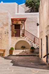 Preveli Monastery of St. John Theologian (1878). Crete, Greece.