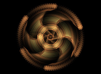 Fraktal - Grafisches Design