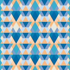 Seamless texture with triangles pattern