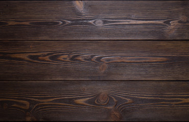 top view of brown wooden boards