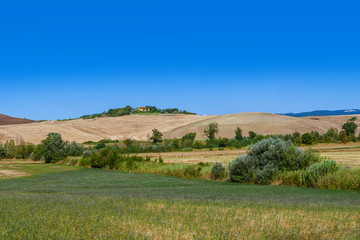 Fototapeta na wymiar Panorama of Tuscany Italy