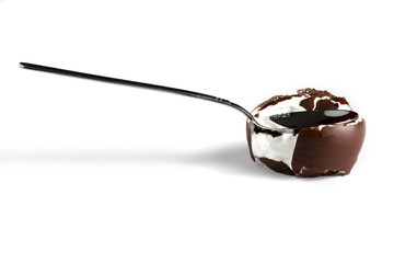 Schokokuss zerquetscht