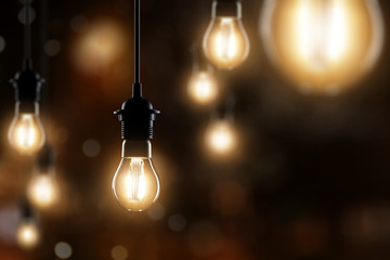 lamp and free space for your decoration 