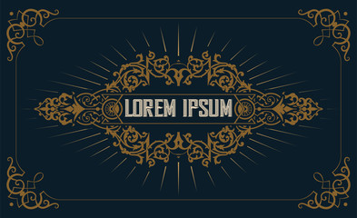 Retro design with floral and dirty drops details