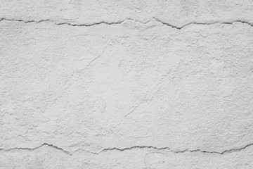 Old gray concrete wall with cracked. Abstract texture background.