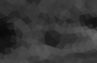 Obraz premium abstract geometric black background