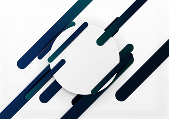 Cut 3d paper color straight lines abstract background