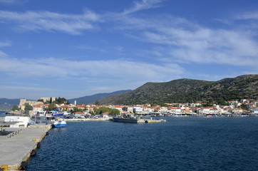 Fototapeta na wymiar Port de Pythagorion (Samos)