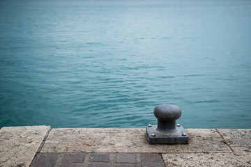 Molo a Lazise Lago di Garda