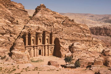 Petra - ancient city. - obrazy, fototapety, plakaty