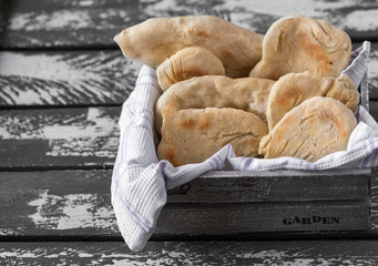 Flat Bread Rusric style