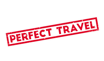 Perfect Travel rubber stamp. Grunge design with dust scratches. Effects can be easily removed for a clean, crisp look. Color is easily changed.