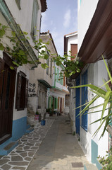 Fototapeta na wymiar Village de Vourliotes (Samos)
