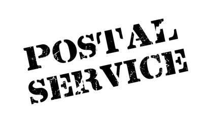 Postal Service rubber stamp. Grunge design with dust scratches. Effects can be easily removed for a clean, crisp look. Color is easily changed.