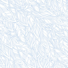 Fototapeta premium Vector Feather background