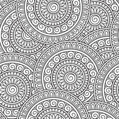 Abstract vector tribal ethnic   seamless pattern - 155096190