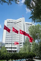 Rolgordijnen Ministry of Foreign Affairs building in Ankara, Turkey   © Orhan Çam