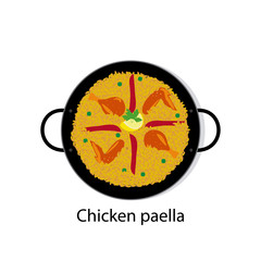 Chicken paella
