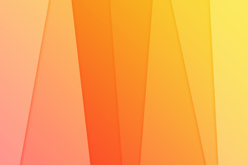 Orange Abstract Line background