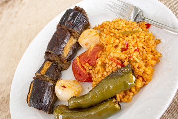 Türk Yemekleri; Patlıcan Kebabı 