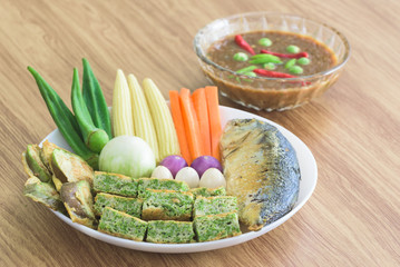 Thai Shrimp Paste And Vegetable