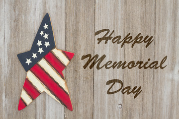 Obraz premium Happy Memorial Day Greeting