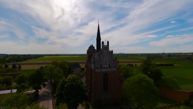 Church of Our Lady of Czestochowa and St. Stanislaus (circa 1521) in Swiecie town, Poland. Citizens call this church Stara Fara 