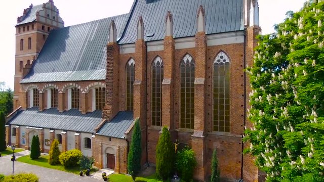 Church of Our Lady of Czestochowa and St. Stanislaus (circa 1521) in Swiecie town, Poland. Citizens call this church Stara Fara 