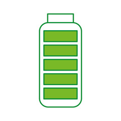 battery supply isolated icon vector illustration design