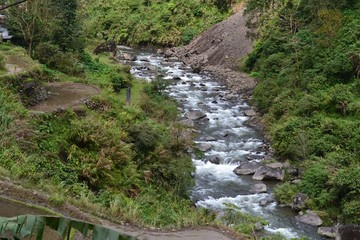 Fototapeta na wymiar river in Banaue