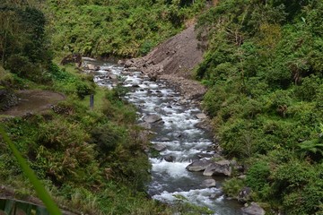 Fototapeta na wymiar river in Banaue