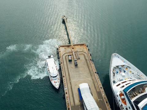 Cablecar View At Sentosa Island