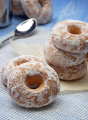 Homemade cookies with spices. Close-up. Comfort.