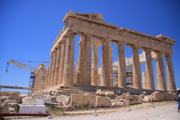 Obraz premium Athènes - L'acropole - Le Parthenon