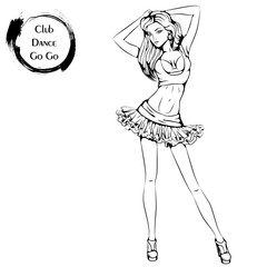 Dance line club dance
