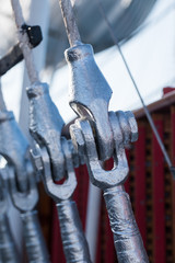 Tall Ship rope detail