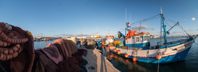 Traditional fishing boats