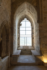 Burg Puivert Fenster