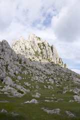 Tulove grede, part of Velebit mountain in Croatia