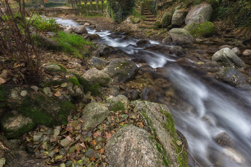 Garganta San Gregorio. Landscape near Aldeanueva de la Vera, Caceres. Extremadura. Spain.