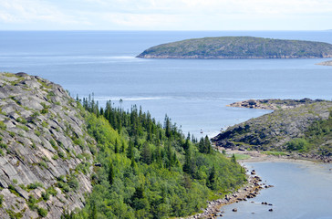 On the edge of the earth