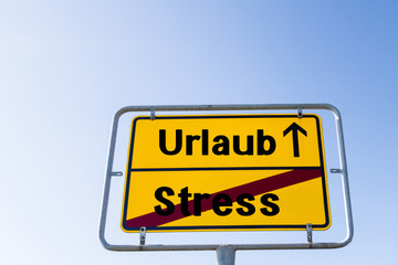 Urlaub statt Stress