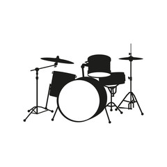 Fototapeta premium drum-type installation on white background