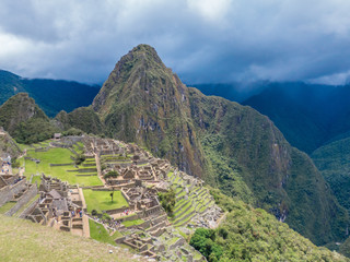 Inkaruinen auf dem Machu Picchu Cusco Peru