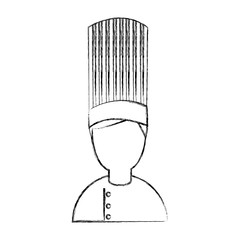 professional chef avatar character vector illustration design