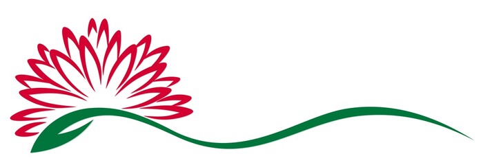 Fototapeta na wymiar flower Logo. 
