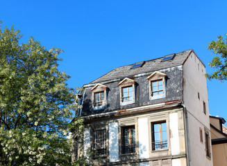 Fototapeta premium old downtown building in Strasbourg - France