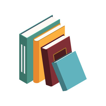 Book stand icon on white background