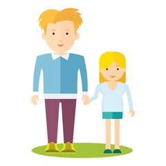 dad and baby teen girl